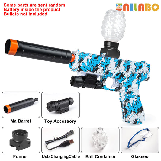 2025 New Electric Blaster Gun Toy, High Precision Shooting, Party Game - Halloween Thanksgiving Christmas Gift(No Bullets)