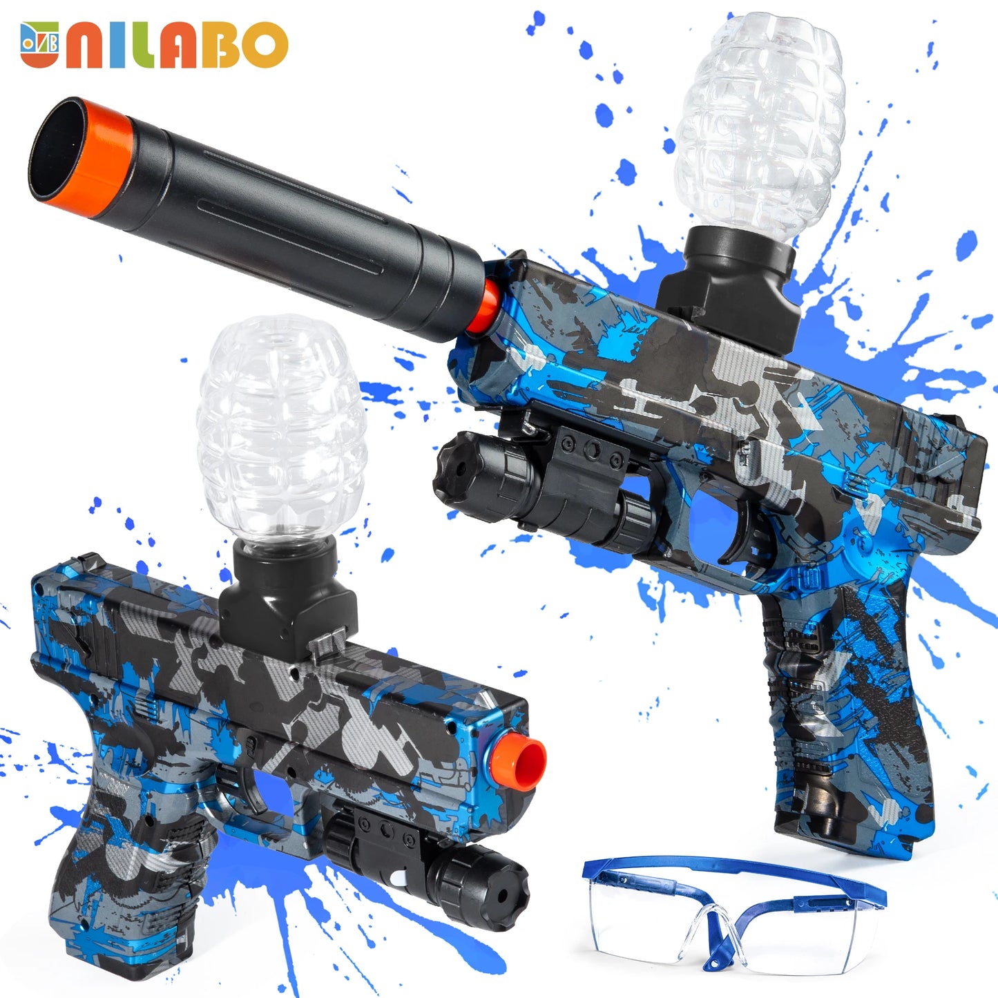 2025 New Electric Blaster Gun Toy, High Precision Shooting, Party Game - Halloween Thanksgiving Christmas Gift(No Bullets)